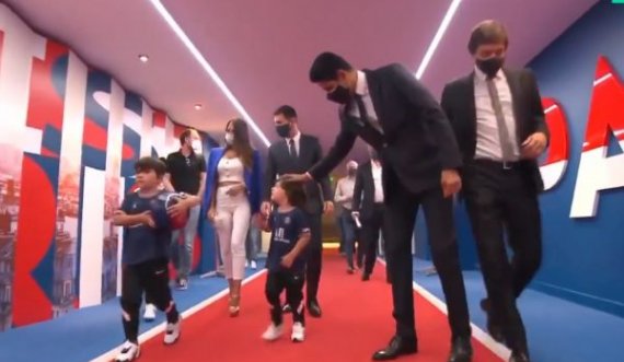Fëmijët e Messit me fanella të PSG-së