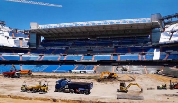 Mësohet data e rihapjes së stadiumit “Santiago Bernabeu”