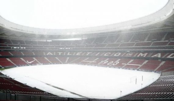 Udhëtime të vështira për Realin dhe Barçën, bora shtyn sfidën Atletico Madrid-Athletic Bilbao