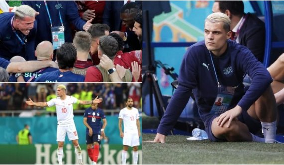 Reagimi emocionues i Granit Xhakës pas eliminimit të Zvicrës nga Euro 2020: Dhemb shumë, por jam krenar me këtë grup