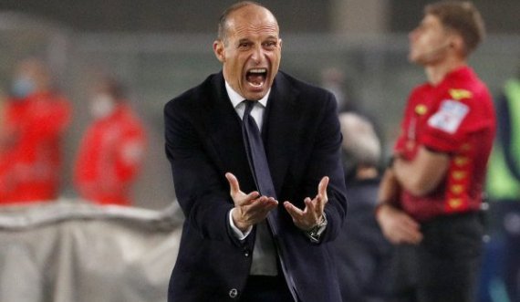 Allegri zemërohet dhe konfrontohet me 6 lojtarë të Juventusit