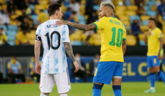 Brazili pa Neymarit kundër Argjentinës së Messit