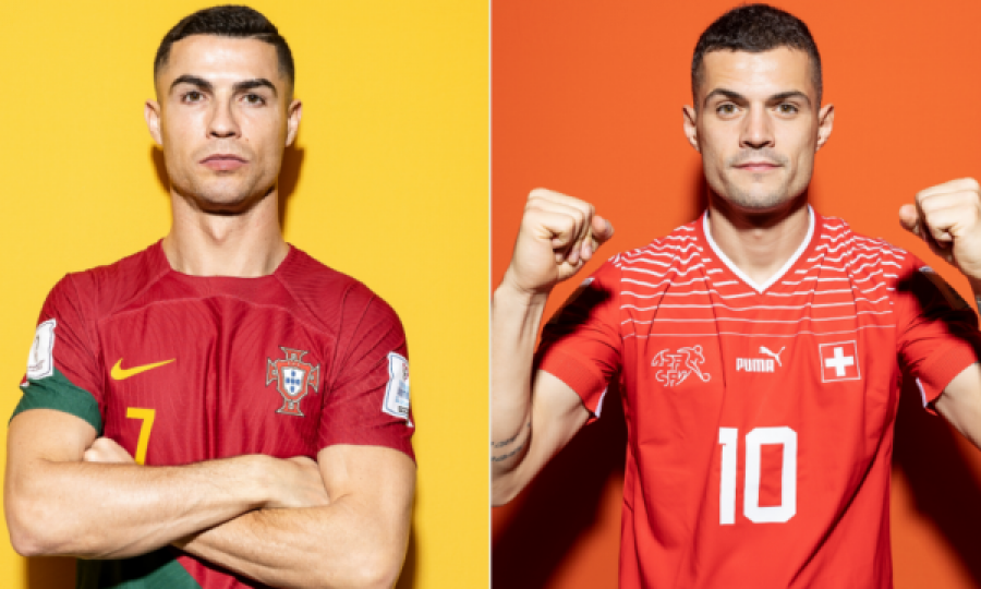 Portugali – Zvicër, Xhaka e Shaqiri nga fillimi – Ronaldo në bankën rezervë