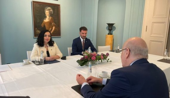 Presidentja Osmani takohet me kryeministrin e Libanit në Mynih