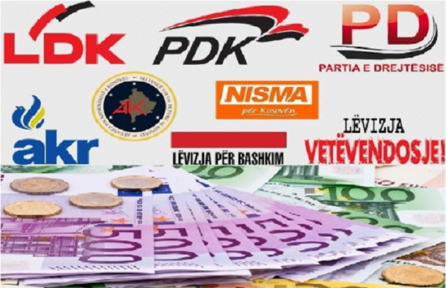 KQZ i ndan mjetet për partitë: VV’ja mbi 2 milionë, PDK’ja 760 mijë, LDK’ja 640 mijë euro