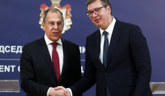 I sanksionuar nga e gjithë Evropa, Vuçiq e pret të hënën në Beograd vartësin e Putinit, ministrin Lavrov