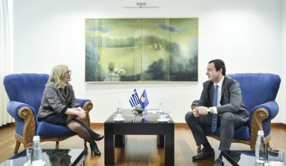 Kryeministri Kurti i kërkon njohjen Athinës, shefja e zyrës greke: Greqia mike e sinqertë e Kosovës
