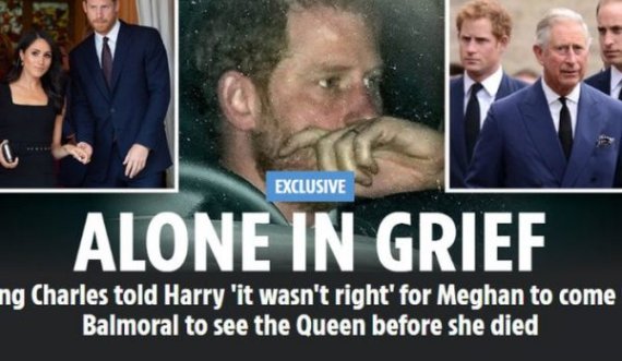 “Mos e sill Meghanin këtu”- Mbreti Charles telefonoi Harryn para vdekjes së Mbretëreshës
