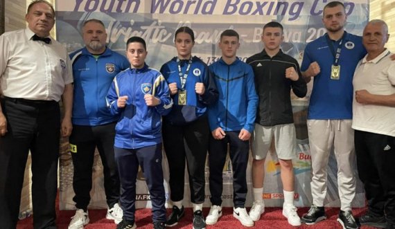 Kosova stoliste me dy medalje të bronzta nga Kupa Botërore në boks U-18