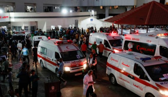 Kryqi i Kuq: Afër 8.000 persona janë evakuuar nga një spital në Gazë