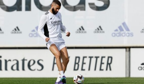 Benzema i bashkohet Real Madridit në stërvitje