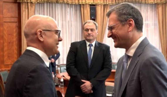 Ministri i Jashtëm ukrainas takon Vuçiqin dhe Vuçeviqin 