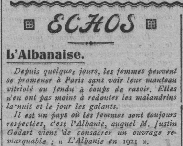 ‘Le Radical’ 1922: Kur respekti ndaj grave shqiptare kërkohej të bëhej shembull edhe për ato franceze