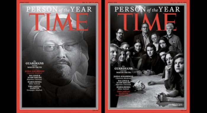 Revista Time zgjedh personazhet e vitit 2018