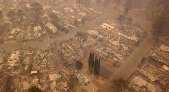 Dëmet e zjarreve në Kaliforni arrijnë në nëntë milionë dollarë