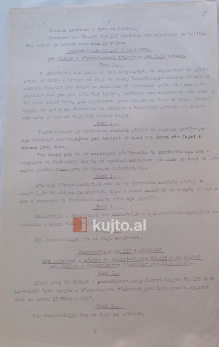 Dekretligji i faljes/ Si i mashtroi regjimi antikomunistët e arratisur