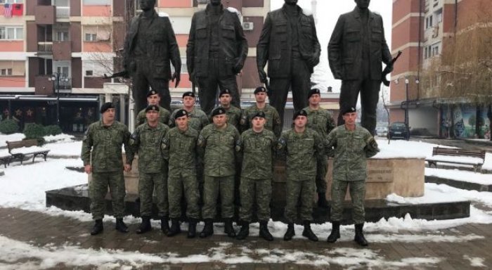 Ushtarët nderojnë heronjtë e Podujevës