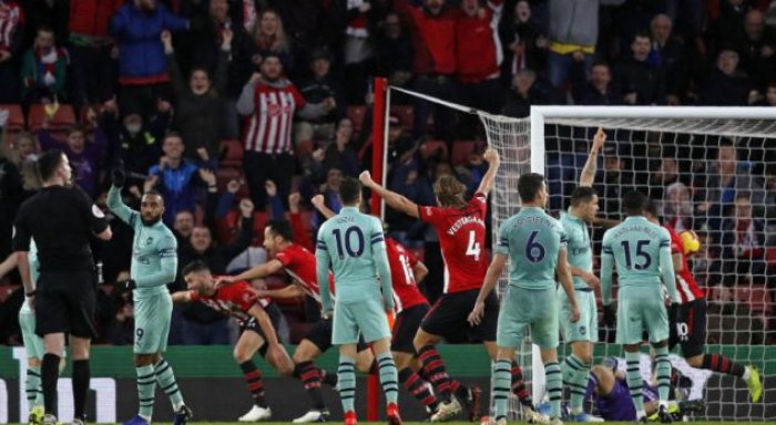Southamptoni ia ndërpret Arsenalit ecurinë prej 22 ndeshjeve pa humbje
