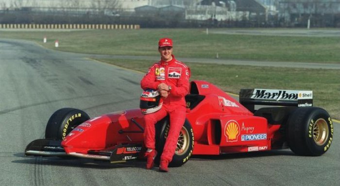 Ferrari e nderon Michael Schumacherin