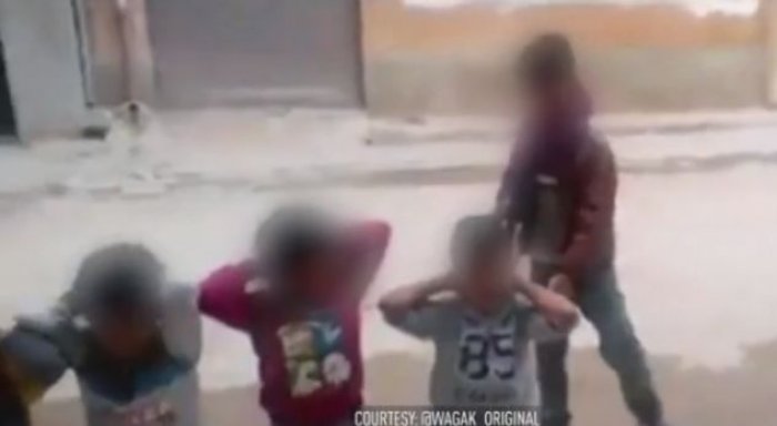 Shokuese:Fëmijët kopjojnë stilin e ekzekutimit të ISIS