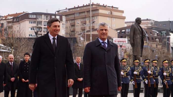 Pritje shtetërore për presidentin slloven Pahor (FOTO)