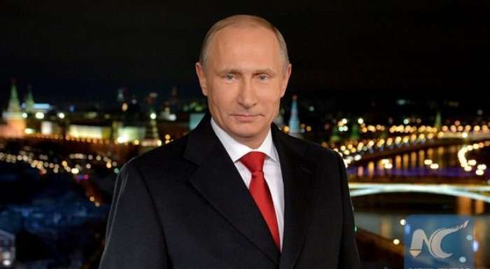 Në urimin për vitin 2018 Putin flet për dashurinë