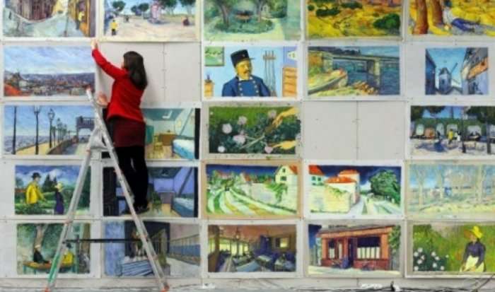 Jeta e Van Gogh-ut në 65,000 piktura të animuara