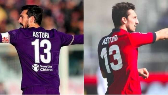 Cagliari dhe Fiorentina tërheqin numrin 13-të në shenjë nderi për Astorin