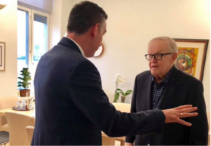 Veseli takon Ahtisaarin, diskutohet për të ardhmen e Kosovës