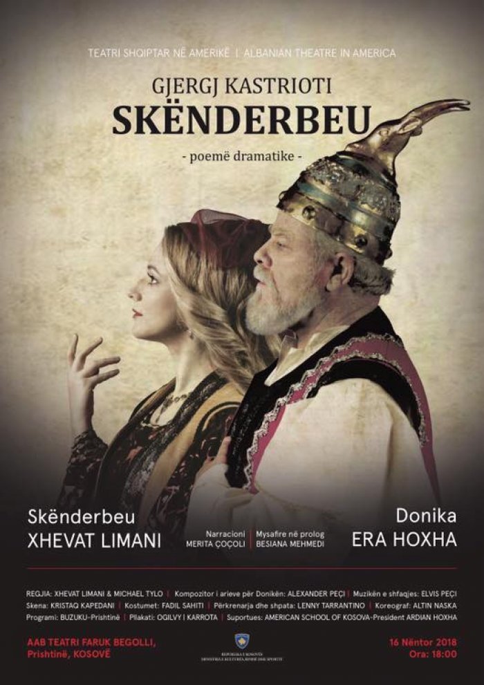 Para shumë shikuesve, u dha premiera e shfaqjes 'Skënderbeu' 