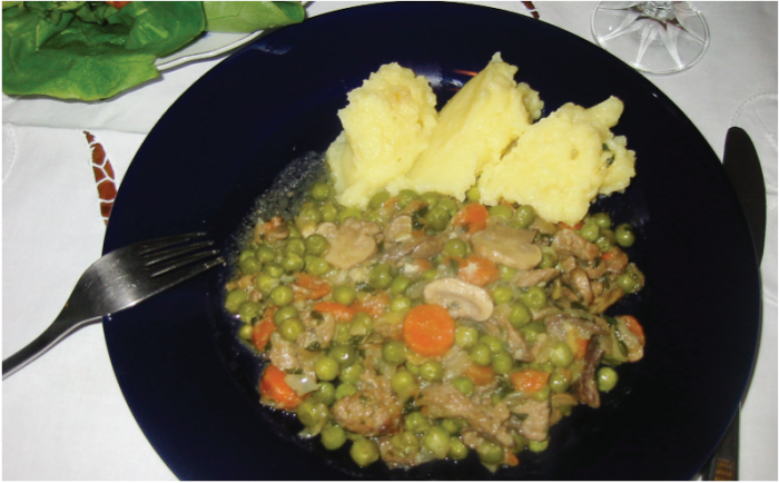 Receta e Cekes:GJELLË ME MISH TË GRIMCUAR