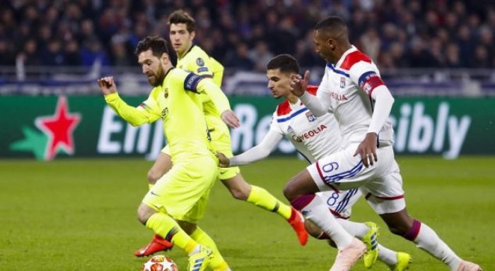 Lyoni e ndal Barcelonën e Messit