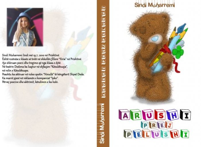Sindi Muharremi sapo ka botuar librin e parë 'Arushi prej pelushi'  (Foto)