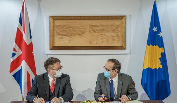 Kosova dhe Britania e Madhe nënshkruajnë Memorandum Mirëkuptimi