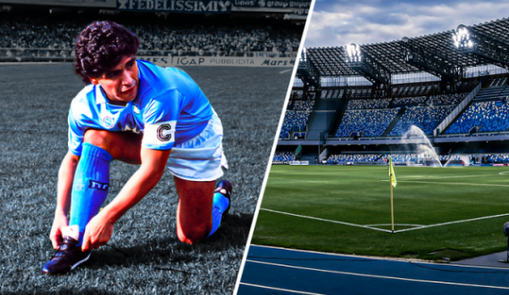 Merret vendimi: Stadiumi i Napolit do ta mbajë emrin “Diego Armando Maradona” nga ndeshja e ardhshme e napolitanëve
