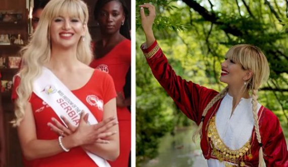 Miss Serbia bëri me duar shqiponjën, veprimi e kishte nervozuar Aleksander Vuçiqin