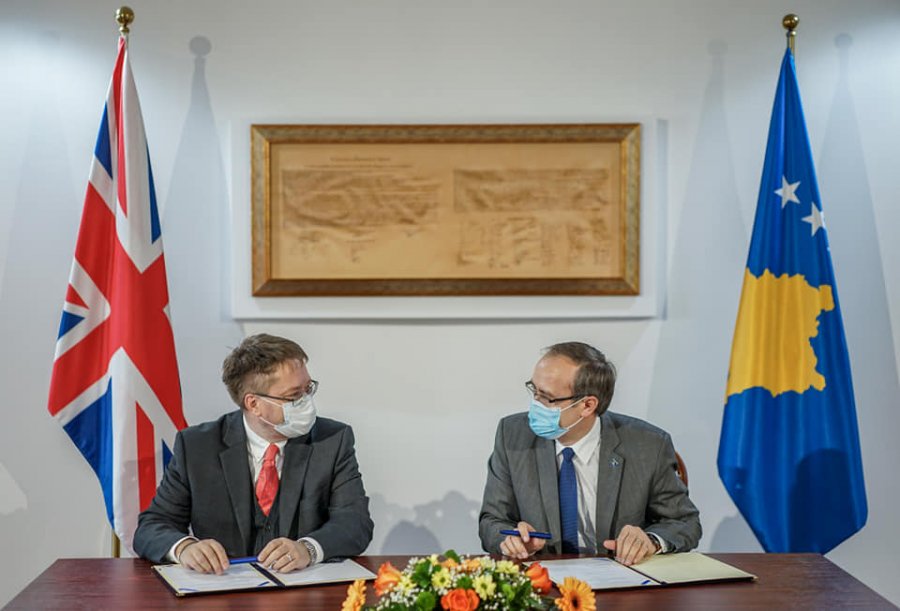 Kosova dhe Britania e Madhe nënshkruajnë Memorandum Mirëkuptimi