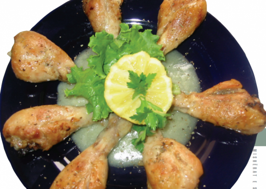 Receta e Cekës - Kofshë pule pikante