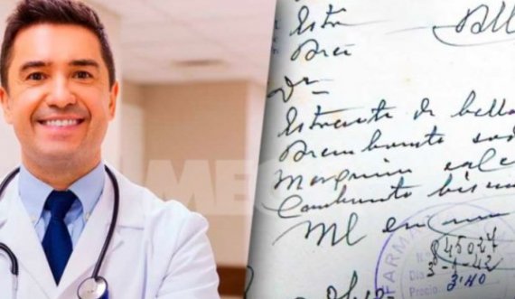 Arsyeja e vërtetë pse mjekët kanë shkrim të pakuptueshëm
