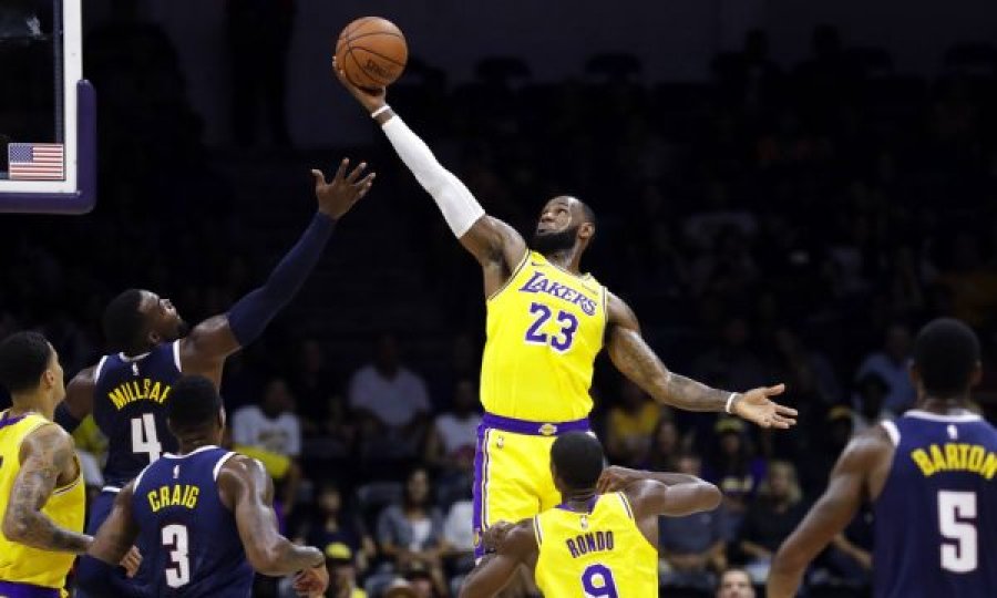 James e vazhdon kontratën me Lakers, e vlefshme 85 milionë dollarë