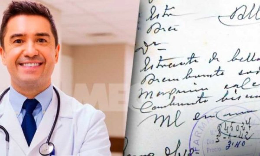 Arsyeja e vërtetë pse mjekët kanë shkrim të pakuptueshëm