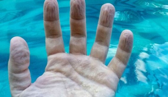 A e dini pse rrudhen gishtat në ujë?