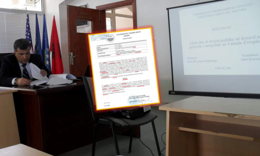 Duke tentuar të shkruajë “kërkes”, Dekani i Juridikut në UPZ bën 28 gabime drejtshkrimore
