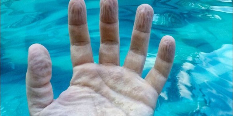 A e dini pse rrudhen gishtat në ujë?