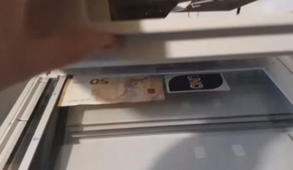 U përpoq të fotokopjojë 50 euro në printer, shokohet nga ajo çfarë i del