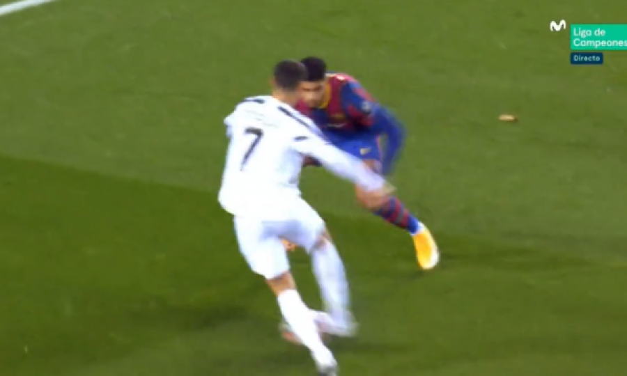 Penallti e lehtë për Juventusin, shënon Ronaldo