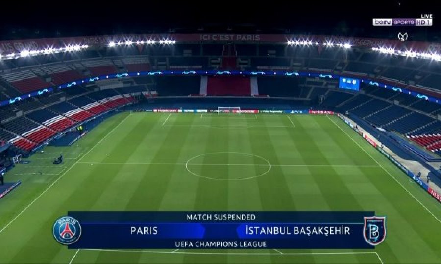 Skandal në ndeshjen PSG-Basaksehir, arbitri i katërt fyen me baza racore Demba Ba