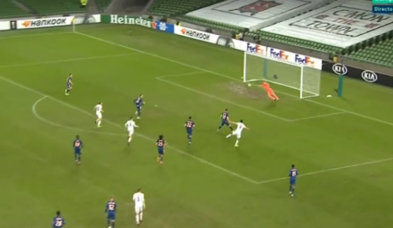 Dundalk ngushton epërsinë kundër Arsenalit me një gol të bukur
