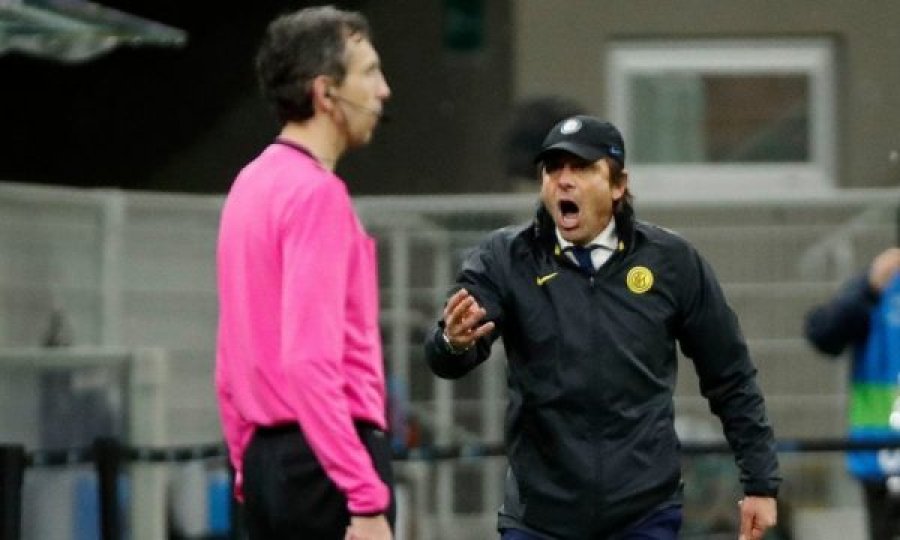 Conte nuk përmbahet, shpërthen fuqishëm pas eliminimit të Interit nga Liga e Kampionëve