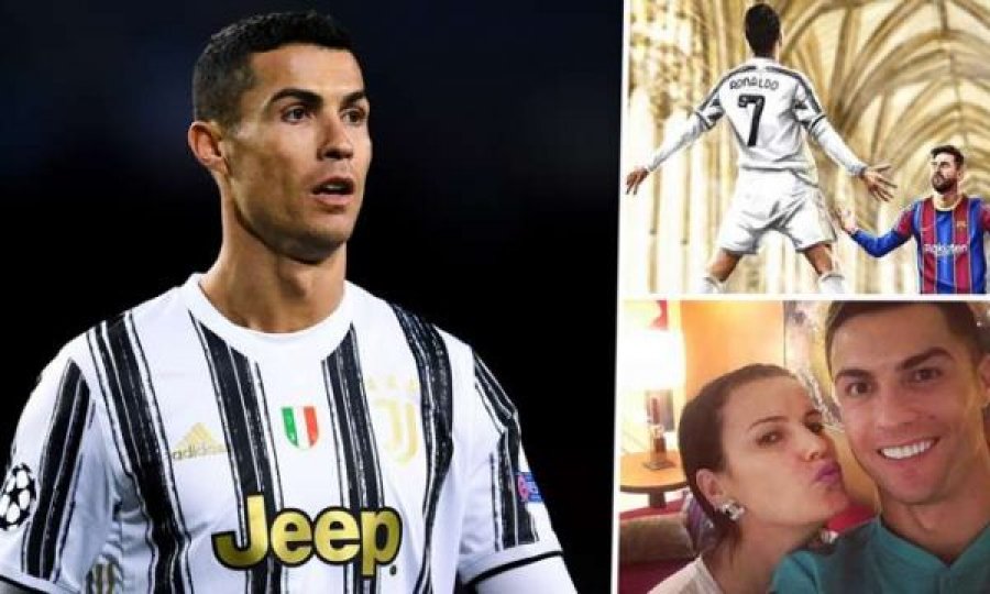 Motra e Ronaldos publikon foto të Messit duke iu përulur portugezit